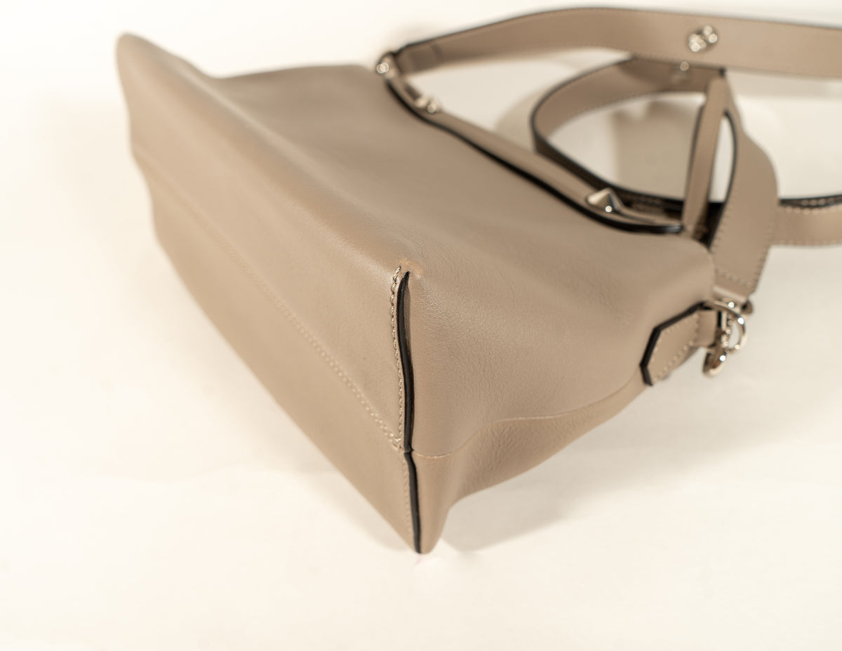 Fendi Vitello Dolce Medium By The Way Boston Bag Tortora