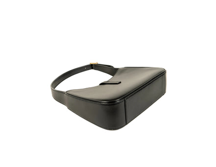 Saint Laurent Smooth Calfskin Le 5 A 7 Hobo Black