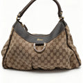 Gucci Monogram Medium D Gold Ring Hobo