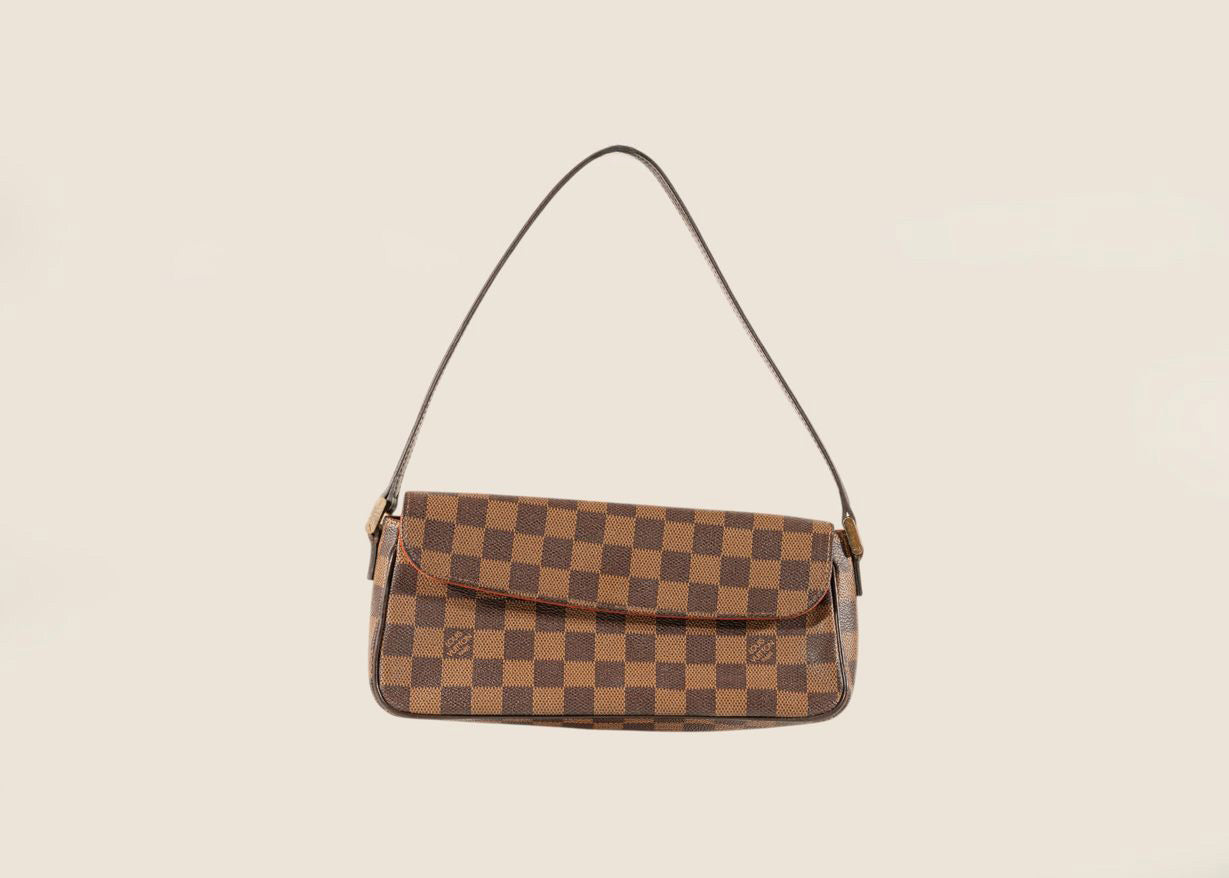 Louis Vuitton Damier Ebene Recoleta Shoulder Bag