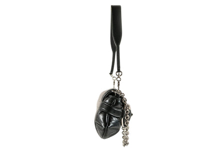 Gucci Nappa Vertical Matelasse Small Maxi Horsebit Chain Shoulder Bag