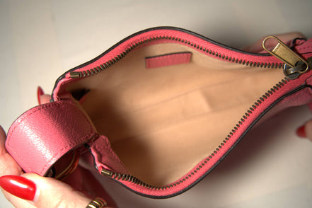 Gucci Goatskin Mini Aphrodite Shoulder Bag