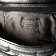 Gucci Nappa Vertical Matelasse Small Maxi Horsebit Chain Shoulder Bag