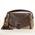 Gucci GG Canvas Techno Horsebit Satchel