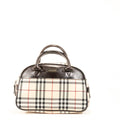 Burberry Nova Check Pattern Handbag