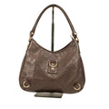 Gucci GG Signature Abbey D ring Shoulder Bag