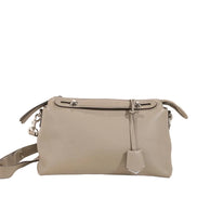 Fendi Vitello Dolce Medium By The Way Boston Bag Tortora