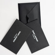 Saint Laurent Smooth Calfskin Le 5 A 7 Hobo Black