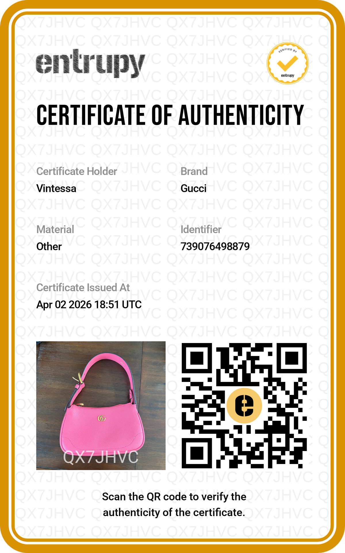 Gucci Goatskin Mini Aphrodite Shoulder Bag