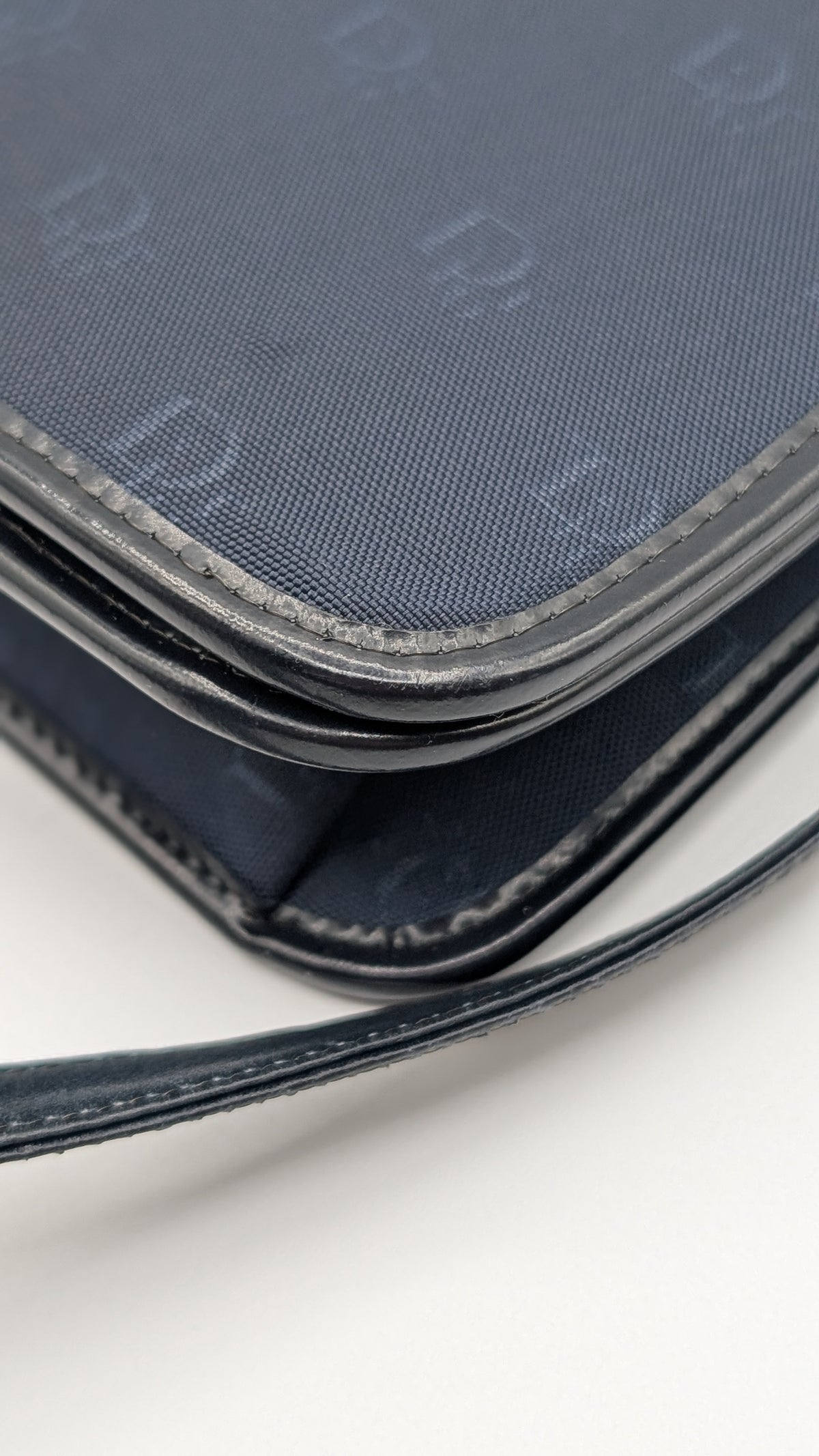 Dior Trotter Canvas Shoulder Bag