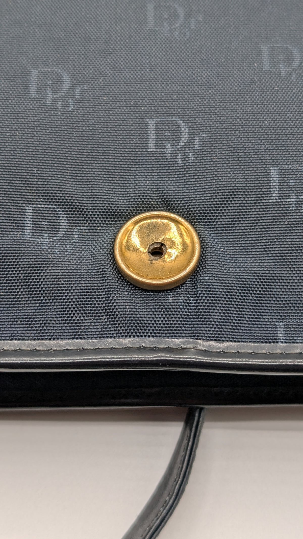 Dior Trotter Canvas Shoulder Bag