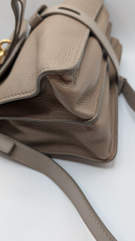 Chloe Grained Calfskin Medium Aby Day Shoulder Bag