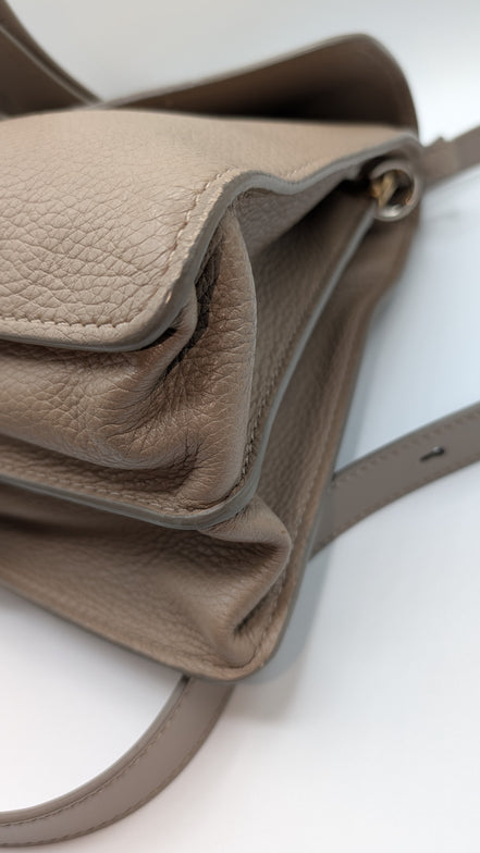 Chloe Grained Calfskin Medium Aby Day Shoulder Bag