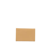 Chanel Beige Leather Flap Wallet