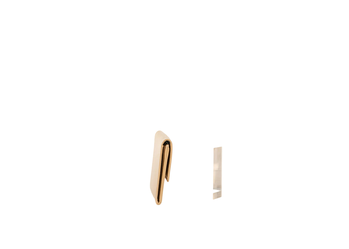 Chanel Beige Leather Flap Wallet