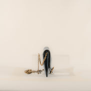 Christian Dior Saddle Pouch with Chain
