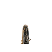 Christian Dior Oblique Saddle Pouch with Chain