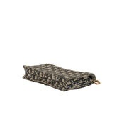 Christian Dior Oblique Saddle Pouch with Chain