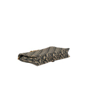 Christian Dior Oblique Saddle Pouch with Chain