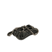 Gucci Nappa Vertical Matelasse Small Maxi Horsebit Chain Shoulder Bag