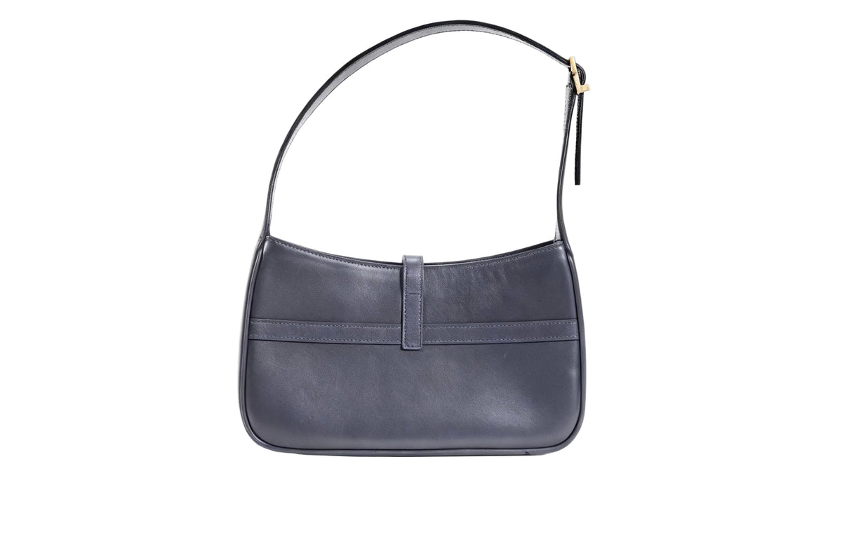 Saint Laurent Smooth Calfskin Le 5 A 7 Hobo Black
