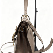 Chloe Grained Calfskin Medium Aby Day Shoulder Bag