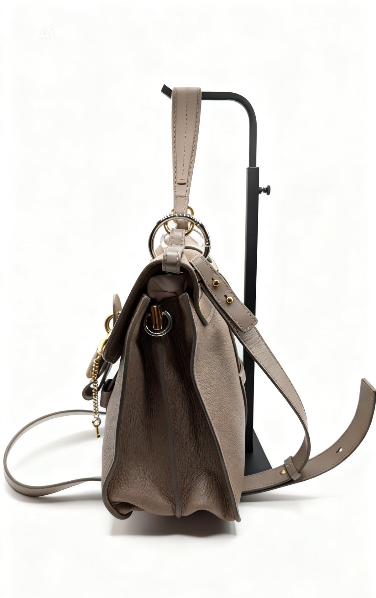 Chloe Grained Calfskin Medium Aby Day Shoulder Bag