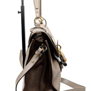 Chloe Grained Calfskin Medium Aby Day Shoulder Bag