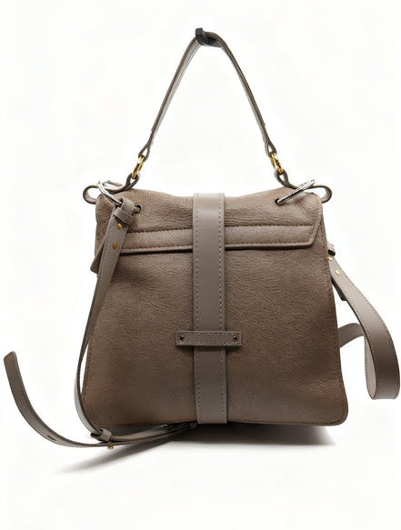 Chloe Grained Calfskin Medium Aby Day Shoulder Bag